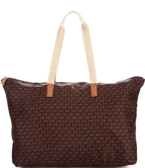 michael kors purse with airplanes on it|Michael Kors packable tote.